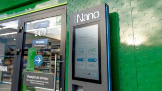 Verkaufscontainer, Żabka Nano, unbemannter Laden, 48 m2, 014