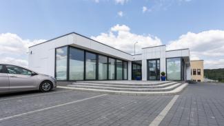 Bürocontainer, Emeco-Büro 198 m², Emeco-Logo - Ansicht 17