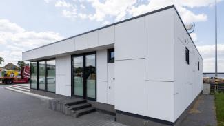Büropavillon, Emeco-Büro 198 m², Emeco-Logo - Ansicht 21