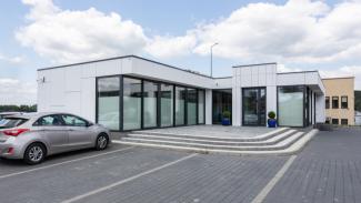 Bürocontainer, Emeco-Büro 198 m², Emeco-Logo - Ansicht 16