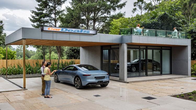 Modularer Mini-Autohaus 72m² - MW Construction